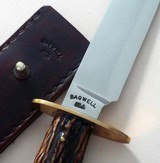 Bill Bagwell Bowie June 8, 1986 Made in Marietta, Texas. Provenance Letter to Mr. Jeffrey A. Harris, Board of Director Member at the ABS - 2 of 8