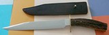 Bill Bagwell Bowie June 8, 1986 Made in Marietta, Texas. Provenance Letter to Mr. Jeffrey A. Harris, Board of Director Member at the ABS - 3 of 8