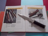 Jean Tanazacq Scarce Prototype PRAIRIE II-Rare Double Markings on Blade- Thumb Notches Top-Bottom-Half-Moon Shaped RIcasso-