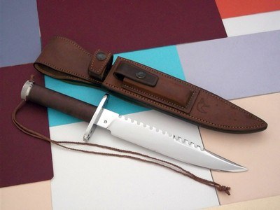 Jean Tanazacq Scarce Rambo 2 Hollow-Handled Survival Custom KnifeNovember 30,1982 Production-A True Rarity in Today's Marketplace- - Image 2 of 3