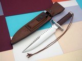 Jean Tanazacq Scarce Rambo 2 Hollow-Handled Survival Custom KnifeNovember 30,1982 Production-A True Rarity in Today's Marketplace- - Image 1 of 3