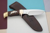 Jean Tanazacq The Dean of French Knifemakers Extremely Scarce VintageTronçay 5 Prototype January 1982 Production-Scrimshaw