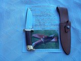Jean Tanazacq Ardennelame Tronçay 1 Model – Forged 440C Steel, Mirror Finish, Brass Guard, Walnut Handle-Made3/30/1983 - 1 of 1