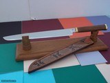 Jean Tanazacq The Dean of French Knifemakers Vintage Prototype VATEL One of The Rarest Knife Ever Produced November 20, 1986