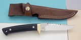 Jean Tanazacq The Dean of French Knifemakers Vintage Scarce Rieze II Prototype Serrated Edge April 18, 1988