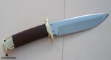 Jean Tanazacq Classic Scarce Troncay 1, Rare Triple Markings On Blade-Map of France, Wild Boar, Jean Tanazacq across the ricasso-Mint condition- - Image 2 of 5