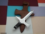 Jean Tanazacq The Dean of French Knifemakers Prototype Throwing Knife January 16, 1986. - Image 2 of 3