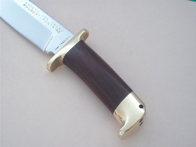 Jean Tanazacq Tronçay 1 Prototype Made in January 1978-Exceptional Model Four Marking on Blade-Adventure black scabbard-Brass Hardware - Image 6 of 9