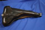 ORIGINAL Artillery Luger Stock, Holster with attaching Leather and Cleaning rod 1916 - 1 of 14