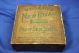 Winchester New Rival 14 gauge primed Paper shotshells in Original Box Circa early 1900's - 1 of 13