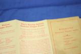 Winchester RARE Salesman sample powder display cut away shell with pamphlet - 17 of 17