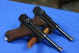 Consecutive Serial Number S/42 1939 Lugers Police Original WW2 Pair - 2 of 20