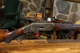 Winchester 1873 Deluxe Full Fancy Special Order Rifle 38-40 Case Colored Original with Cody Letter Antique Made 1886 - 11 of 20