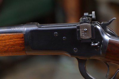 Beautiful Winchester Model 92 Saddle Ring Carbine 38 WCFJeager Restored - Image 5 of 15