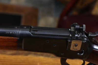 Beautiful Winchester Model 92 Saddle Ring Carbine 38 WCFJeager Restored - Image 15 of 15