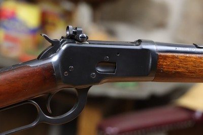 Beautiful Winchester Model 92 Saddle Ring Carbine 38 WCFJeager Restored - Image 10 of 15