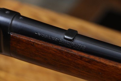 Beautiful Winchester Model 92 Saddle Ring Carbine 38 WCFJeager Restored - Image 14 of 15