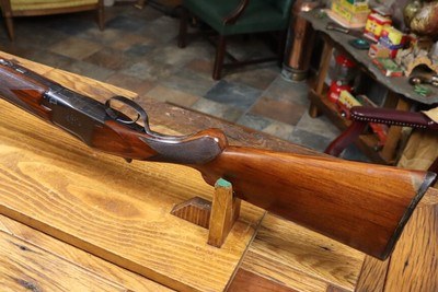 Excellent Early Production Browning Superposed 12 Gauge Shotgun Made 1949 with Val Browning Patent - Image 9 of 15