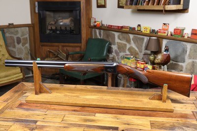 Excellent Early Production Browning Superposed 12 Gauge Shotgun Made 1949 with Val Browning Patent - Image 5 of 15