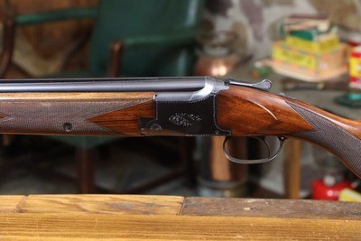 Excellent Early Production Browning Superposed 12 Gauge Shotgun Made 1949 with Val Browning Patent - Image 8 of 15