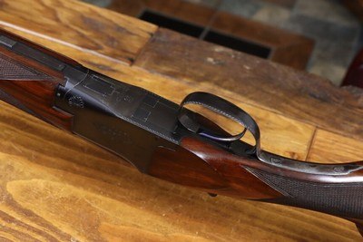 Excellent Early Production Browning Superposed 12 Gauge Shotgun Made 1949 with Val Browning Patent - Image 11 of 15