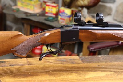 Nice Ruger No. 1 .270 Win. rifle with scope rings.Made 1977 - Image 3 of 15