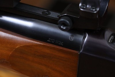 Nice Ruger No. 1 .270 Win. rifle with scope rings.Made 1977 - Image 10 of 15