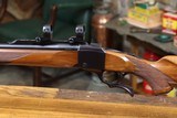 Nice Ruger No. 1 .270 Win. rifle with scope rings.Made 1977 - Image 8 of 15