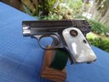COLT MODEL 1905 - FACTORY MOTHER OF PEARL GRIPS - - 2 of 4