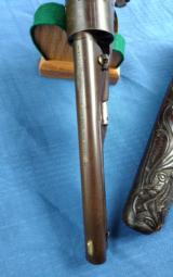 COLT 1861 NAVY - C.W. - WITH ORIGINAL TOOLED HOLSTER - 7 of 12