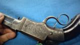 WINCHESTER - VOLCANIC - SMITH & WESSON - " BABY IRON FRAME " - FACTORY ENGRAVED- 31 CALIBER- 14 of 15