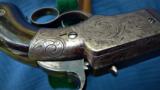 WINCHESTER - VOLCANIC - SMITH & WESSON - " BABY IRON FRAME " - FACTORY ENGRAVED- 31 CALIBER- 6 of 15
