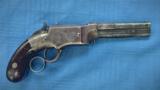 WINCHESTER - VOLCANIC - SMITH & WESSON - " BABY IRON FRAME " - FACTORY ENGRAVED- 31 CALIBER- 2 of 15