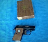 COLT 25 AUTO - 1908 VEST POCKET - ORIGINAL BOX AND PAPERS - 3 of 9