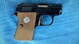 COLT 25 AUTO - 1908 VEST POCKET - ORIGINAL BOX AND PAPERS - 4 of 9