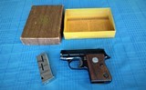 COLT 25 AUTO - 1908 VEST POCKET - ORIGINAL BOX AND PAPERS - 9 of 9