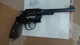 SMITH AND WESSON MILITARY
.455 MARK 2 - SECOND MODEL - CANADIAN GOVERNMENT CONTRACT - FACTORY LETTER - UN-USED ! - 2 of 7