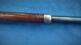 WINCHESTER 1876 RIFLE WITH THUMBPRINT COVER IN 45-60 CALIBER WITH FACTORY LETTER - 11 of 15