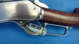 WINCHESTER 1876 RIFLE WITH THUMBPRINT COVER IN 45-60 CALIBER WITH FACTORY LETTER - 8 of 15