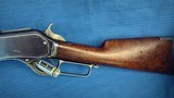 WINCHESTER 1876 RIFLE WITH THUMBPRINT COVER IN 45-60 CALIBER WITH FACTORY LETTER - 9 of 15