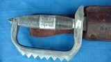ww2 THEATER MADE FIGHTING KNIFE -REMINGTON- KNUCKLE - 1 of 7