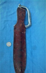 ww2 THEATER MADE FIGHTING KNIFE -REMINGTON- KNUCKLE - 4 of 7