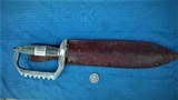 ww2 THEATER MADE FIGHTING KNIFE -REMINGTON- KNUCKLE - 5 of 7