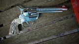 COLT SAA CAP GUN HOLSTER SET MADE BY KEYSTON 1950'S ORIGINAL - 11 of 15