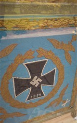 NAZI LEADER HERMANN GOERING CAR FLAG WW2 ORIGINAL - 5 of 12