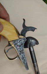 COLT 1851 NAVY CIVIL WAR- FACTORY ENGRAVED - MASTER ENGRAVER GUSTAV YOUNG - 4 of 15