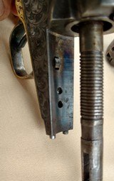 COLT 1851 NAVY CIVIL WAR- FACTORY ENGRAVED - MASTER ENGRAVER GUSTAV YOUNG - 9 of 15