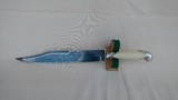 BOWIE KNIFE EXIBITION JOSEPH ROGERES AND SON - TIFFANY N.Y.C. 11" CLIP POINT BLADE - ORIGINAL - - 3 of 9