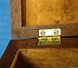 COLT 1849 POCKET FACTORY FITTED CASE - ORIGINAL COLT BOX - CIRCA 1860'S - 6 of 15