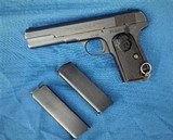 BROWNING MILITARY HUSQVARNA 380 AUTO - WITH HOLSTER DATED 1940 AND 3 MAGS - MINT - 1 of 9